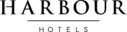 harbour hotel logo white